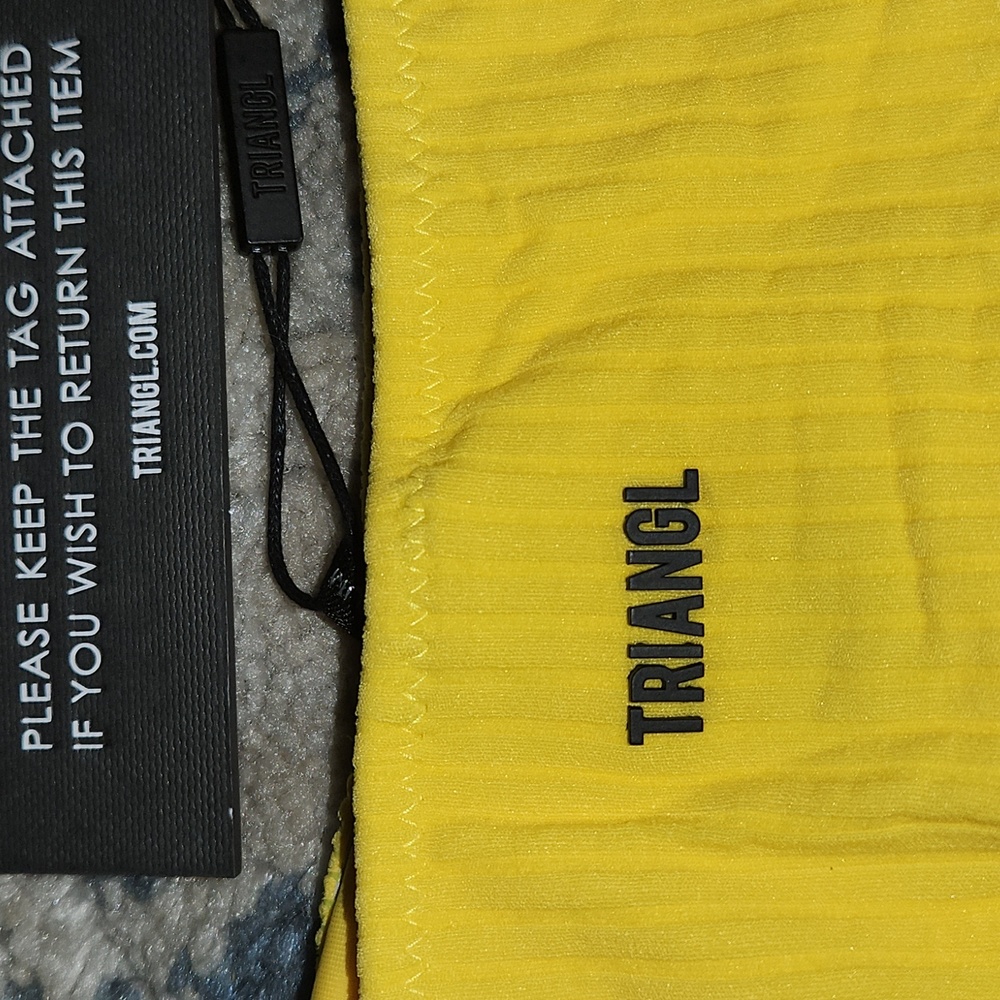 Yellow Rib String bottoms - Picture 4 of 4